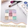 BUTIFULSIC 2pcs Transparent Empty Eyeshadow Cases Portable Refillable Makeup Palette Containers DIY Cosmetic Storage Box for Travel and Display view 3