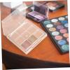 BUTIFULSIC 2pcs Transparent Empty Eyeshadow Cases Portable Refillable Makeup Palette Containers DIY Cosmetic Storage Box for Travel and Display view 4