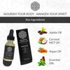 Atrubein - Obsidian Premium Utility Oil - For Men - Musk, Earl Grey Tea, Amber, Lime & Bergamot - Conditioning Blend for Skin & Beard - 30mL view 2