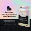 BioSwiss Pimple Patches, Holographic Alien Patch for Zits and Blemishes, Hydrocolloid Spot Stickers for Face and Skin, 100 Count view 2