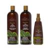 Silk Elements Megasilk Olive Hair Bundle: Olive Heat Protection Spray (8 oz), Olive Shampoo (33.8 oz), & Olive Conditioner (33.8 oz) view 1