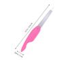 BESTYASH 3pcs Folding Stainless Steel Nail Files Portable Manicure Buffers for Smooth Shiny Nails Daily Use Men Women view 2