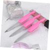 BESTYASH 3pcs Folding Stainless Steel Nail Files Portable Manicure Buffers for Smooth Shiny Nails Daily Use Men Women view 3