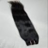 100% Raw Unprocessed Natural Straight Hair bundle Double Weft 100 Gram (22 Inch) view 2