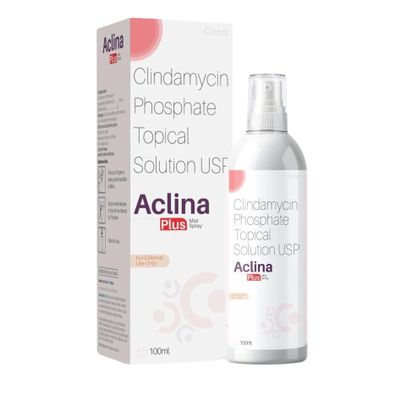 Aclina Plus Mist Spray 100ml | Topical Skin Care Spray for External Use