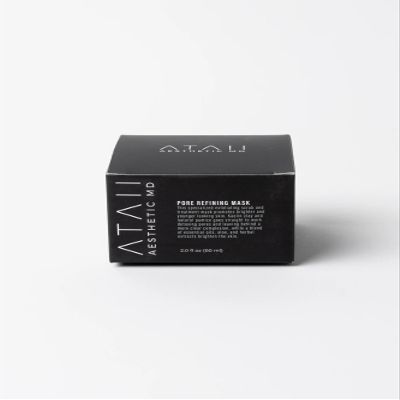 Ataii Aesthetic MD Pore Refining Mask  Clay Scrub & Leave-On Facial Mask for Bright, Smooth, Even Tone Skin  Gently Exfoliates, Purifies & Clears Pores, Ideal for Sensitive Skin Types - 2 Fl Oz
