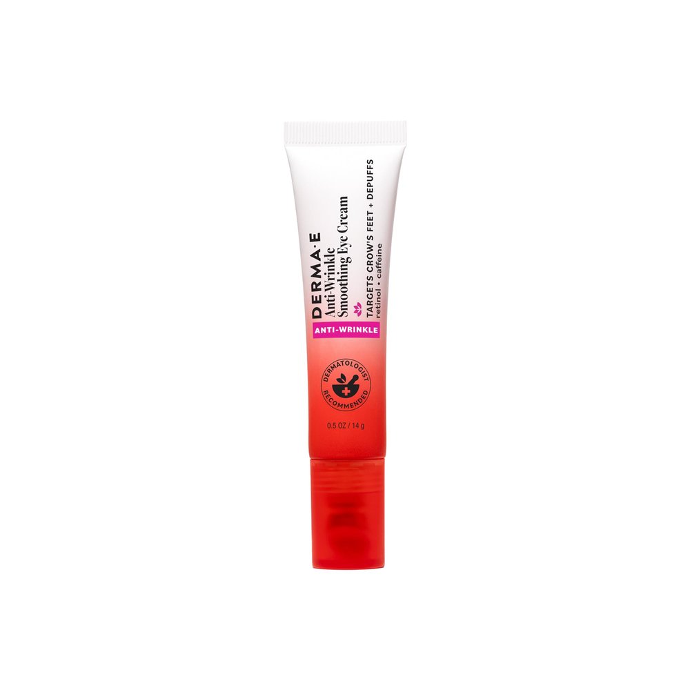 Derma E Anti-Wrinkle Smoothing Eye Cream, 0.5 Fl Oz Caffeine Eye Cream