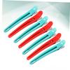 TOPPERFUN 12Pcs Alligator Hairdressing Clips Duckbill Design Aluminum Stainless Steel Styling Hair Barrettes for Hair Sectioning Dyeing and Face Washing Portable Lightweight DIY Random Color view 4