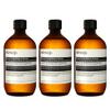 Aesop Geranium Leaf Body Cleanser Refill | Invigorating Gentle Cleansing Gel | Green, Citrus, Fresh | 16.9 fl oz (Pack of 3) view 1
