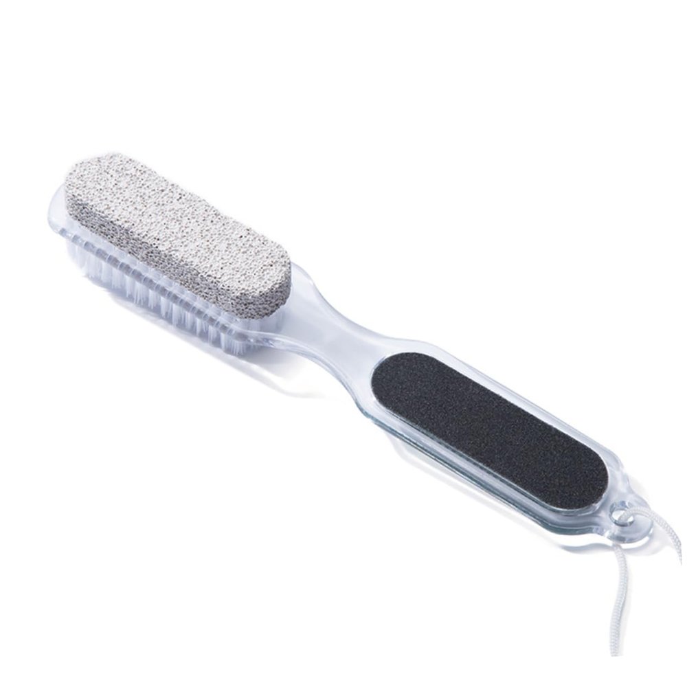 Baluue Foot Rasp Exfoliating Tool with Pumice Stone Nail Brush and Callus Reducer for Dead Skin Removal and Smooth Feet Care at Home