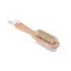 COOLHIYA Double Sided Foot Scraping Plate Pumice Brush with Bristles Callus Remover Pedicure Tool for Removing Hard Skin and Dead Skin Portable Foot File view 1