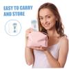 BESTYASH Soft Large Nail Dust Brush for Cleaning Powder and Makeup Tools Blue Manicure Duster for Brush Maintenance at Home and Salon view 3