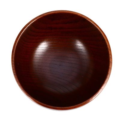 HOLIDYOYO Wooden Shaving Mug for Men Thick Shave Soap Bowl with Smooth Polished Surface Easy to Handle for Traditional Wet Shaving and Soap Lather
