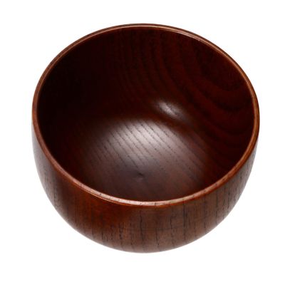 COSMEVIVI Wooden Shaving Mug Thick Polished Soap Bowl Container for Men Beard Shave Lathering with Water Retention and Quick Drying Grooming Gift