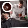 COSMEVIVI Wooden Shaving Mug Thick Polished Soap Bowl Container for Men Beard Shave Lathering with Water Retention and Quick Drying Grooming Gift view 2
