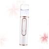 DECHOUS Portable Nano Mist Facial Steamer White Handheld Face Sprayer for Skin Moisturizing and Pore Hydration Abs Material with Non Slip Grip and Easy Operation for Daily Skincare view 1