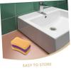 CATIEBYE 3Pcs Natural Pumice Stone Pedicure Rubbing Stones Exfoliating Dead Skin Removers for Feet with Comfortable Grip and Smooth Edges Skin Friendly Foot Scrubber Random Color view 3