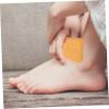 CATIEBYE 3Pcs Natural Pumice Stone Pedicure Rubbing Stones Exfoliating Dead Skin Removers for Feet with Comfortable Grip and Smooth Edges Skin Friendly Foot Scrubber Random Color view 4
