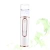 Healeved Portable Nano Mist Facial Steamer Handheld Abs Skin Moisture Sprayer with Non Slip Grip for Hydrating and Cooling Face Care White Compact Design for Daily Skincare Routine view 3