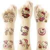 20pcs Hellokitty Kawaii Temporary Tattoos for Teen, Sanrio Birthday Party Favors, Cute Cartoon Decoration Sticker Gifts for Adult Home Activity Class Prizes Carnival Christmas Rewards view 1