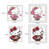 20pcs Hellokitty Kawaii Temporary Tattoos for Teen, Sanrio Birthday Party Favors, Cute Cartoon Decoration Sticker Gifts for Adult Home Activity Class Prizes Carnival Christmas Rewards view 3