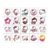 20pcs Hellokitty Kawaii Temporary Tattoos for Teen, Sanrio Birthday Party Favors, Cute Cartoon Decoration Sticker Gifts for Adult Home Activity Class Prizes Carnival Christmas Rewards view 4