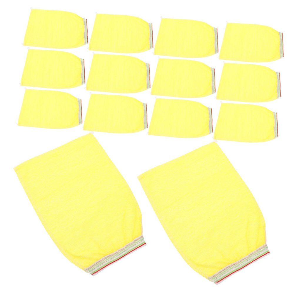 BUTIFULSIC 25Pcs Disposable Scrubbing Bath Gloves for Gentle Exfoliating and Dead Skin Removal Portable Shower Towels with Skin Friendly Material for Women and Family Use