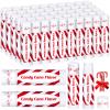 75 Pack Christmas Lip Balms Bulk Christmas Candy Peppermint Cane Scented Holiday Flavor Lip Balm Gifts Xmas Party Gifts Bulk Xmas Items Stocking Stuffers for Women Men Staff Employee (Candy) view 1