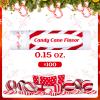 75 Pack Christmas Lip Balms Bulk Christmas Candy Peppermint Cane Scented Holiday Flavor Lip Balm Gifts Xmas Party Gifts Bulk Xmas Items Stocking Stuffers for Women Men Staff Employee (Candy) view 4