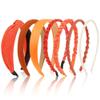 AHONEY 7 Pack Orange Headbands for Women Girls Headbands Non Slip Hairbands Fashion Hair Accessories Multi-style Headband Pack Diademas Para Muje view 1