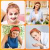 AHONEY 7 Pack Orange Headbands for Women Girls Headbands Non Slip Hairbands Fashion Hair Accessories Multi-style Headband Pack Diademas Para Muje view 2