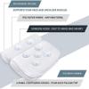 Bath Pillow for Tub  4D Air Mesh Spa Pillow with 7 Strong Suction Cups, Comfortable Head, Neck, Back & Shoulder Support  Fits All Bathtubs, Hot Tubs & Home Spa view 2
