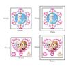 20pcs Frozen Temporary Tattoos for Teen, Disney Princess Birthday Party Favors, Cute Cartoon Decoration Sticker Gifts for Adult Home Activity Class Prizes Carnival Christmas Rewards view 3