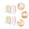 Baluue 6PCS Female Makeup Removal Pads Ultra Fine Fiber Face Washing Mitts for Gentle Powder and Makeup Cleansing Soft Reusable Face Towels for Skin Care and Daily Use Random Color view 3