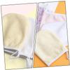 FOMIYES 6PCS Microfiber Face Cleaning Pads Soft Makeup Remover Pads Reusable Facial Towels Breathable Gloves for Gentle Pore Cleansing and Daily Skincare Random Color view 3
