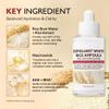 Korean Skin Peel Shot Glow Rice Ampoule Duo - 2PCS | Black & White Rice Exfoliating Set for Face & Body | Gentle Peel with Pore Care & Hydration, 60ml view 4