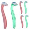 Beaupretty 6Pcs Womens Body Hair Razor Shaver with Protective Cover Ergonomic Grip for Underarm Leg and Intimate Hair Removal Portable Travel Kit Random Color view 1