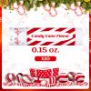 10 Pack Christmas Lip Balms Bulk Christmas Candy Peppermint Cane Scented Holiday Flavor Lip Balm Gifts Xmas Party Gifts Bulk Xmas Items Stocking Stuffers for Women Men Staff Employee (Candy) view 3