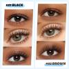 Black + Brown Curling Iron Mascara - Wand Metal Rod Mascara Lash-Lifting & Volumizing, Smudge Proof & Long Lasting Eyelash Makeup view 4
