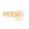 Baluue Donut Hair Bun Maker with Soft Sponge Donuts U Shaped Hair Pins for Women and Easy and Damage Styling Tool for Quick Chic Updos view 2