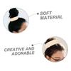 Baluue Donut Hair Bun Maker with Soft Sponge Donuts U Shaped Hair Pins for Women and Easy and Damage Styling Tool for Quick Chic Updos view 3