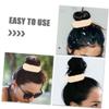 Baluue Donut Hair Bun Maker with Soft Sponge Donuts U Shaped Hair Pins for Women and Easy and Damage Styling Tool for Quick Chic Updos view 4