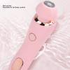 Electric Hair Trimmer Electric Hair Removal Device 800mAh Lady Hair Clipper for Women Underarm Full Body Shaver ABS Material USB Charging Cable Included Cleaning Brush (Pink) view 4