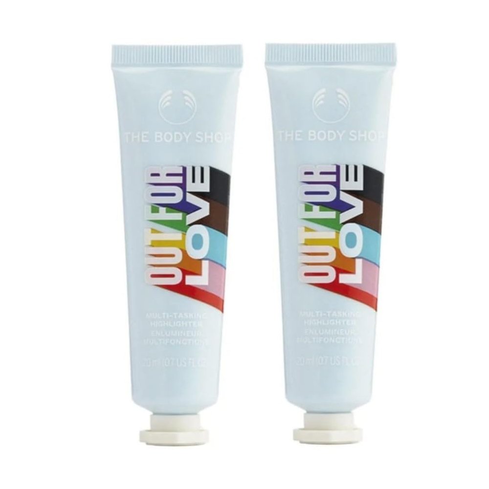 The Body Shop's Out for Love Pearl Highlighter, Multi-Tasking, 0.67 fl oz, Pack of 2