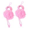 BCOATH 2Pcs Exfoliating Shower Scrubber Balls Rich Foaming Bath Poufs Gentle Body Exfoliators for Smooth Skin and Deep Cleansing in Shower view 1
