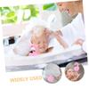 BCOATH 2Pcs Exfoliating Shower Scrubber Balls Rich Foaming Bath Poufs Gentle Body Exfoliators for Smooth Skin and Deep Cleansing in Shower view 2