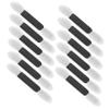 Baluue 50pcs Double Ended Sponge Eyeshadow Applicators Disposable Makeup Brushes for Women Tips for Precise Eye Shadow Application Travel Friendly Cosmetic Tool view 1