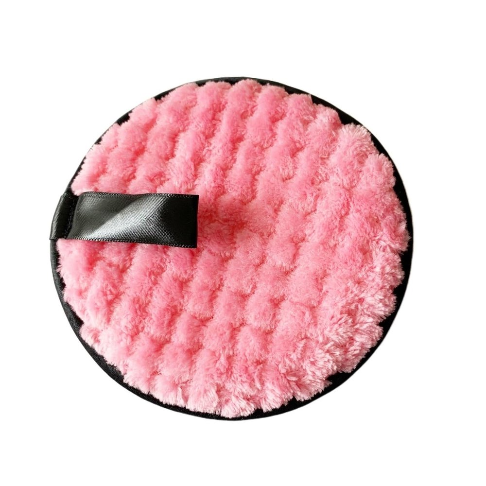 1/3pc Reusable Cotton Pads Makeup Remover Pads Make-up Wipes Cloth Washable Cotton Nursing Pads Skin Care Tool Skin Cleaning(1pcsPink)