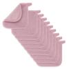 5/10Pcs Microfiber Face Cloths Reusable Makeup Remover Cloth Makeup Towels Face Deep Cleaning Pads Skincare Beauty Tools(Purple flower,10pcs) view 1