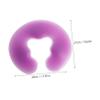 BCOATH Reusable Silicone Face Down U Shape Pillow Cushion for Spa Salon Massage Comfortable Neck Head Rest Washable Silicone Pad for Travel Home Office view 2